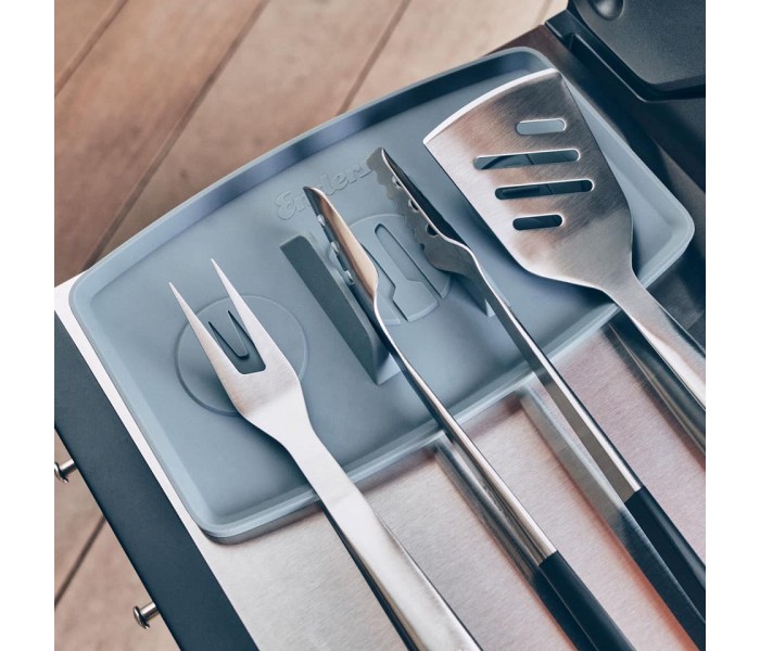 Set 3 ustensile din inox pentru gratar