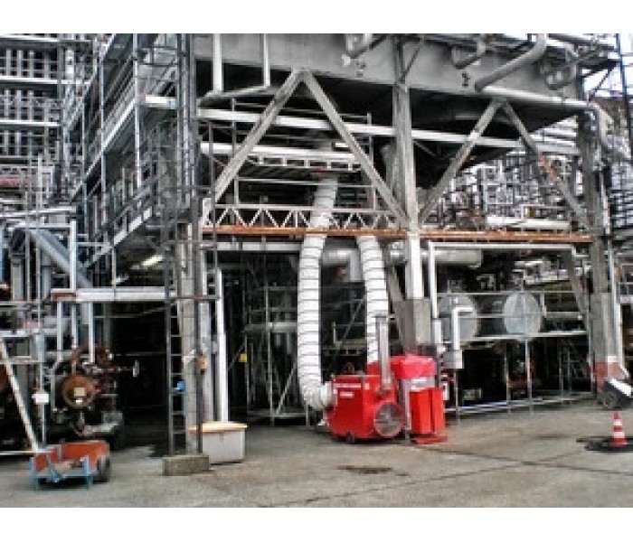 Tun de aer cald 185 kW. JUMBO 185 M