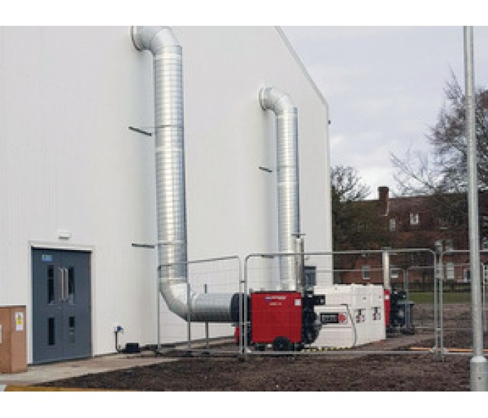 Tun de aer cald 185 kW. JUMBO 185 M