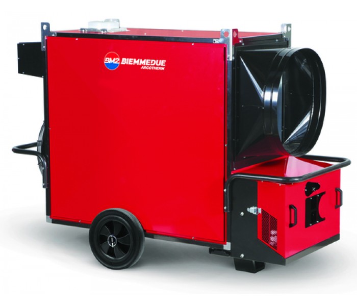Tun de aer cald 110 kW. JUMBO 110 M